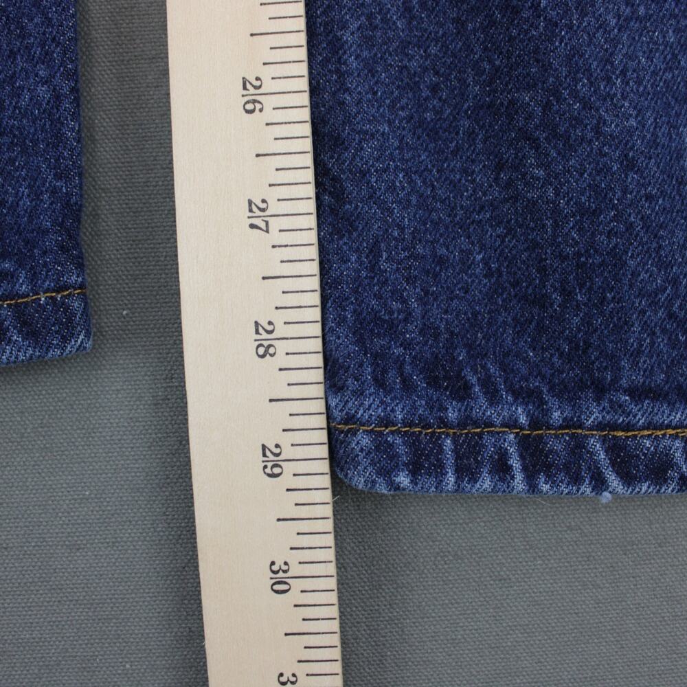 Levis 550 Jeans Vintage Y2K Relaxed Fit Straight Leg Mens 36x30 Blue - Picture 7 of 10